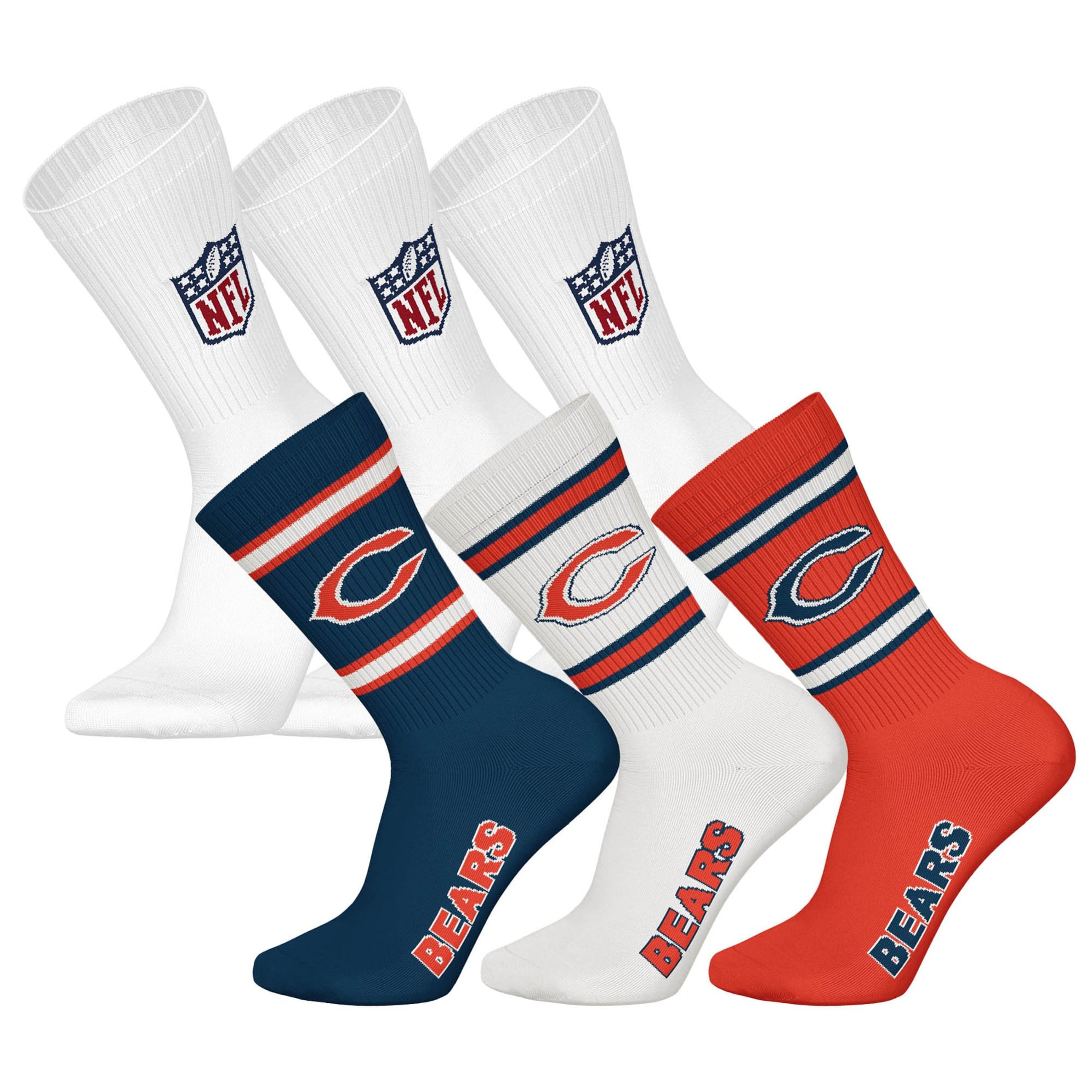 NFL Socken in Mischfarben: Vorderseite