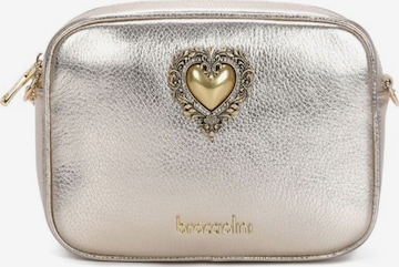 Braccialini Crossbody Bag 'Jinny Leather' in Silver: front