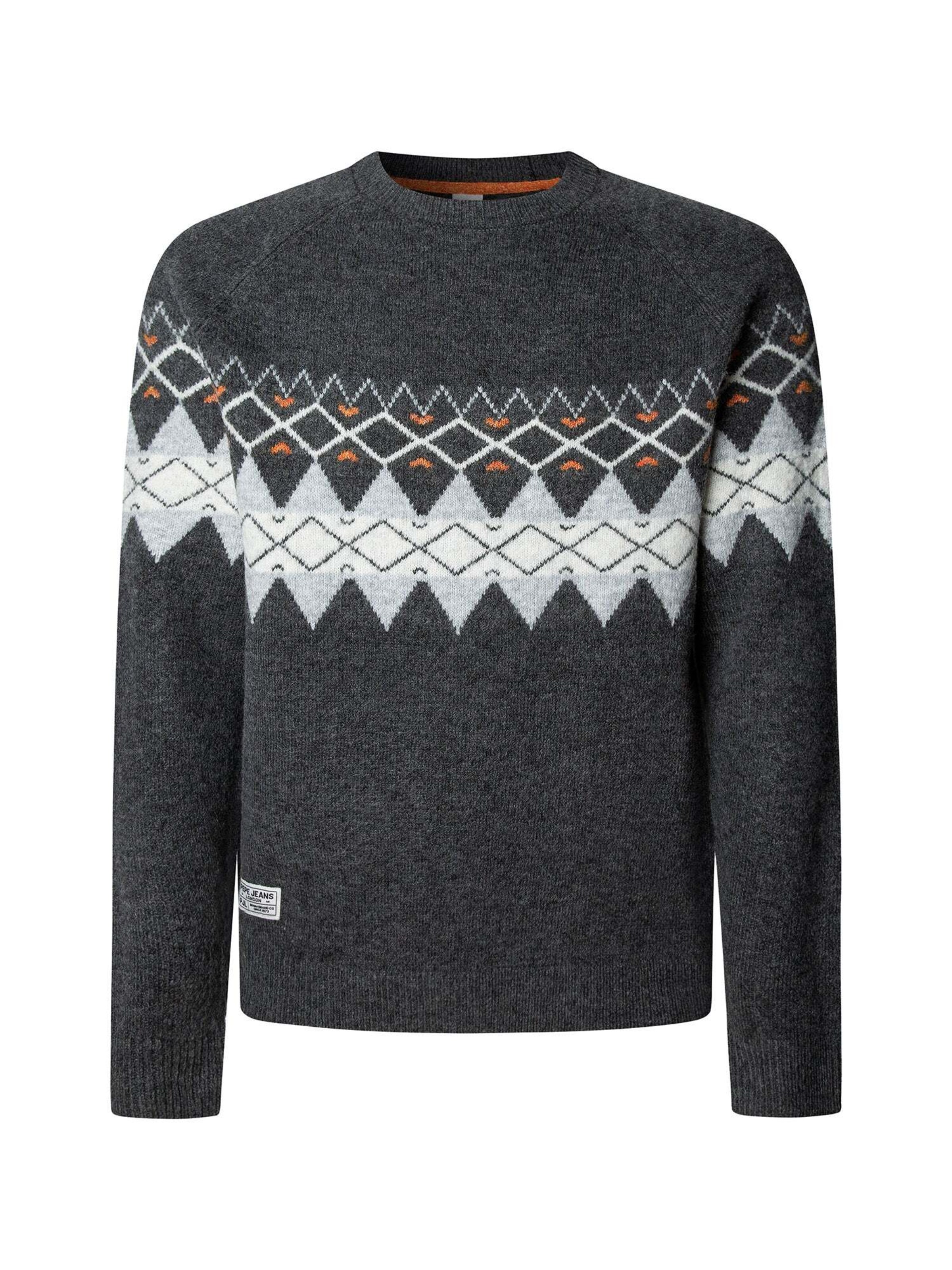 Pepe Jeans Sweater 'Presley' in Grey: front