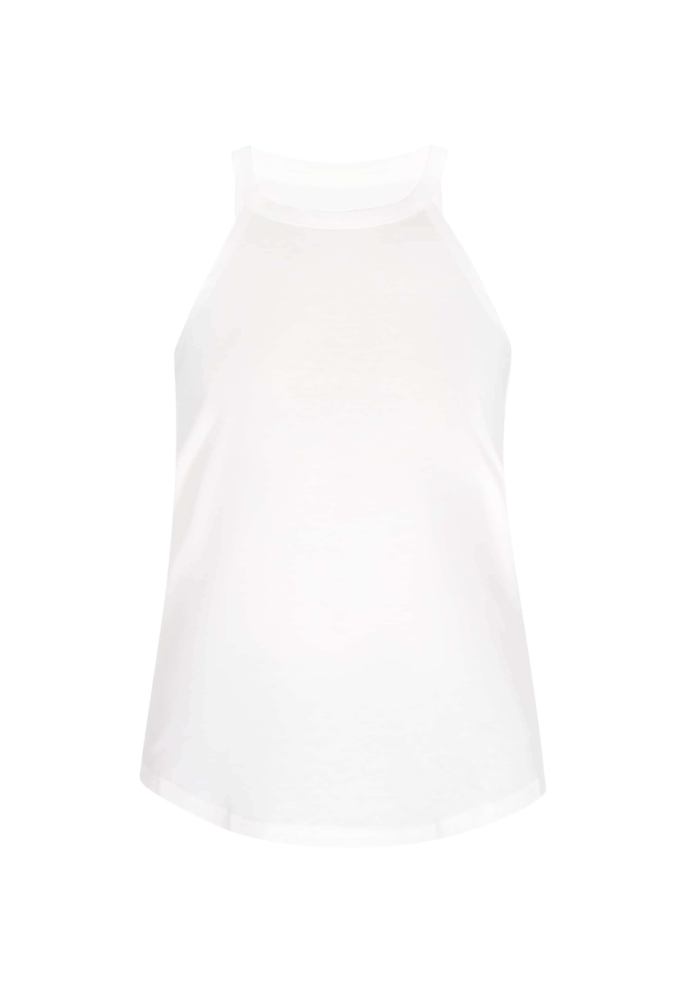 IDONY - Top 'Fashion Look' em branco: frente