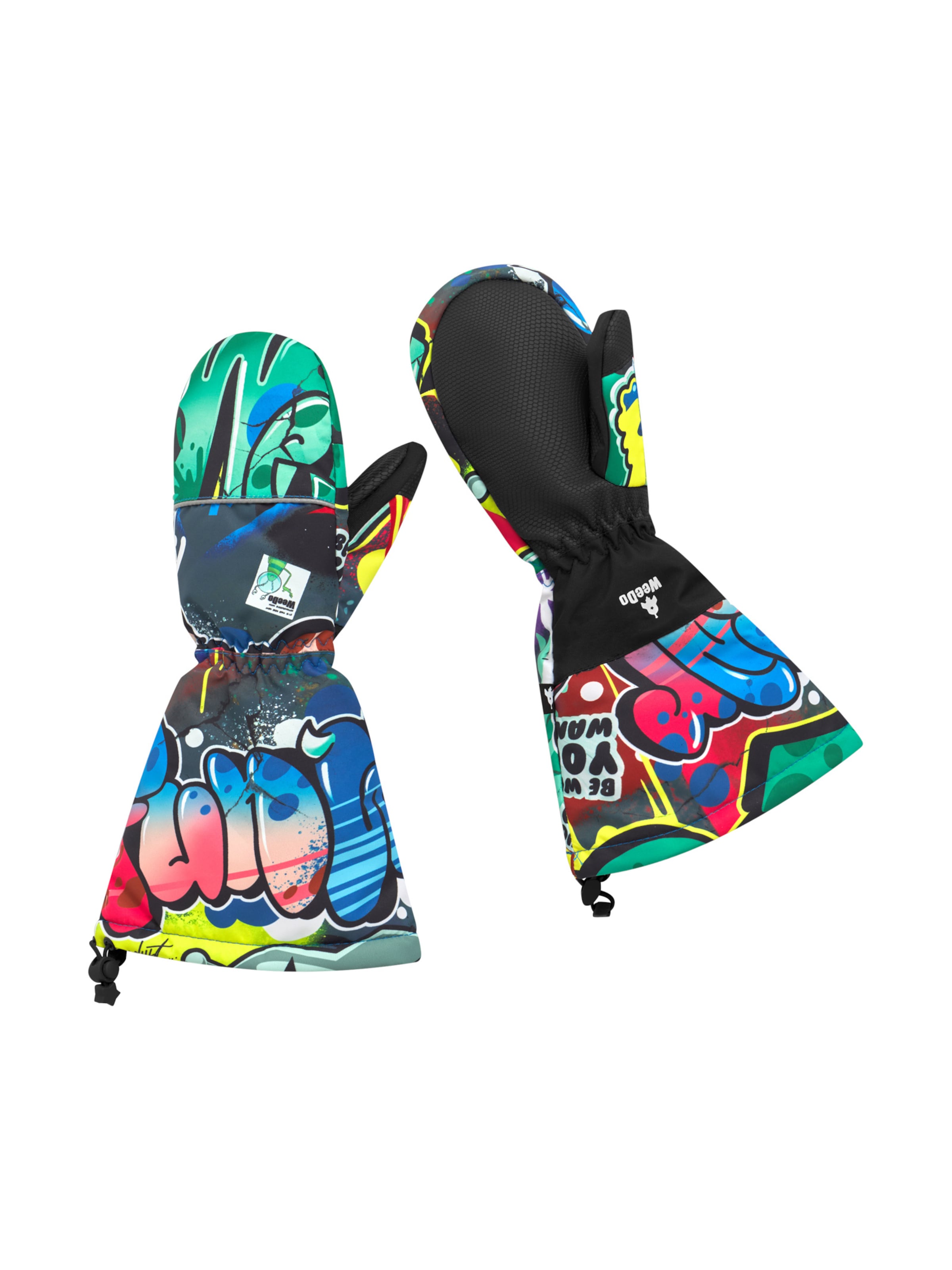 Gants 'Cosmo' WeeDo en mélange de couleurs : devant