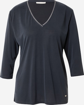 Key Largo Shirt 'ELENA' in Zwart: voorkant