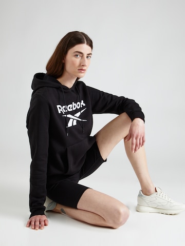 ReebokSportska sweater majica 'Identity' - crna boja