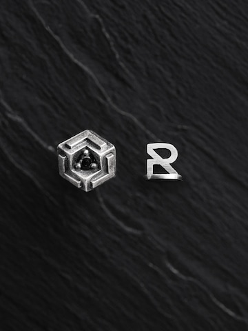 REYTEL Ohrring 'LABIRINTO' in Silber: Vorderseite