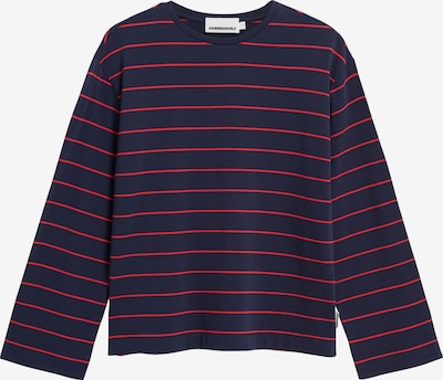 Marškinėliai 'MARYNAA' iš ARMEDANGELS, spalva – mėlyna / raudona, Prekių apžvalga