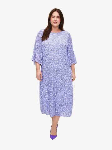 Robe 'CATHRINE' Zizzi en violet : devant