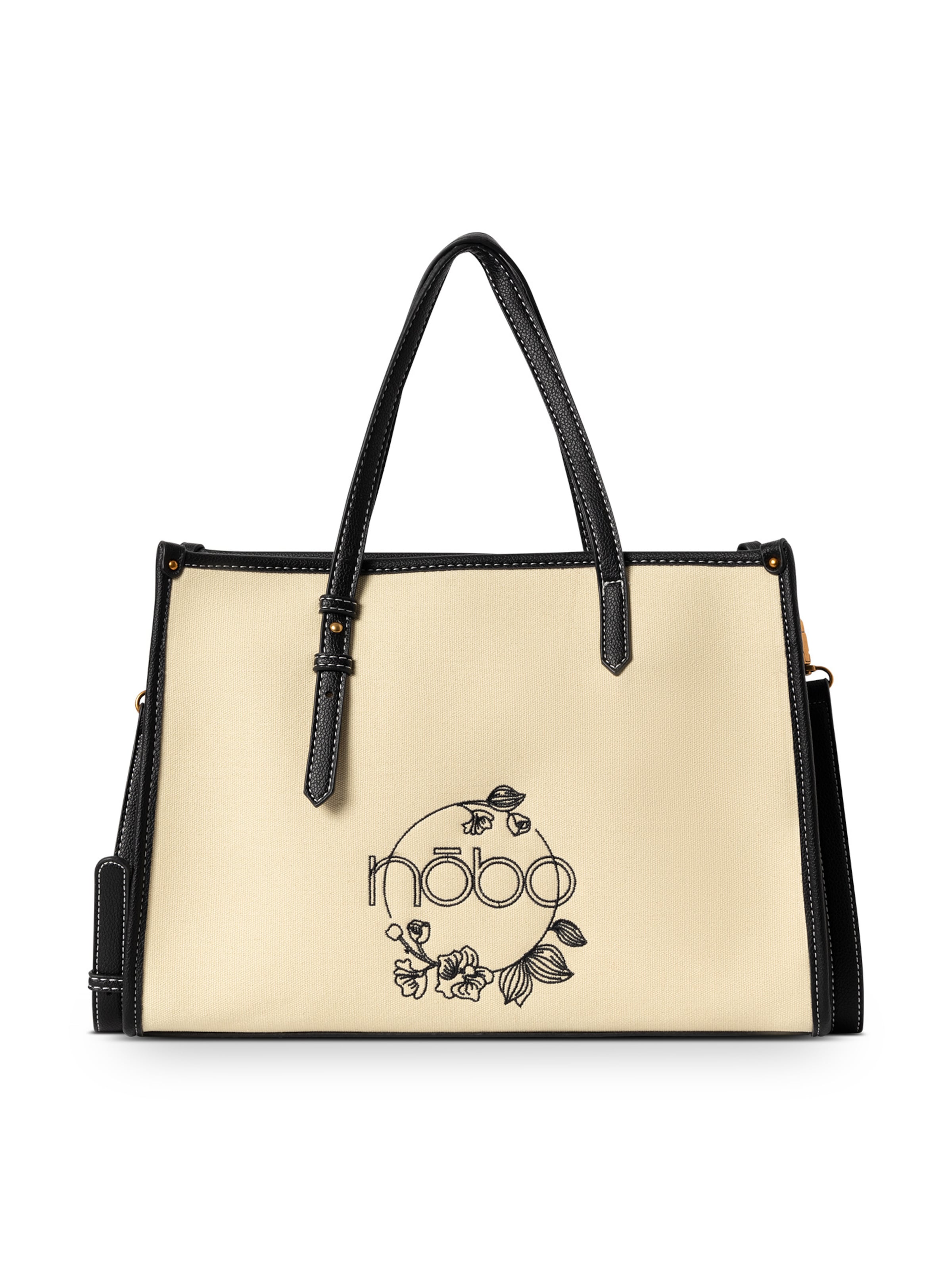 Cabas 'CLIO' NOBO en beige : devant