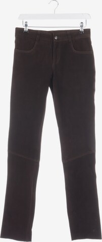 Arma Pants in XS in Brown: front