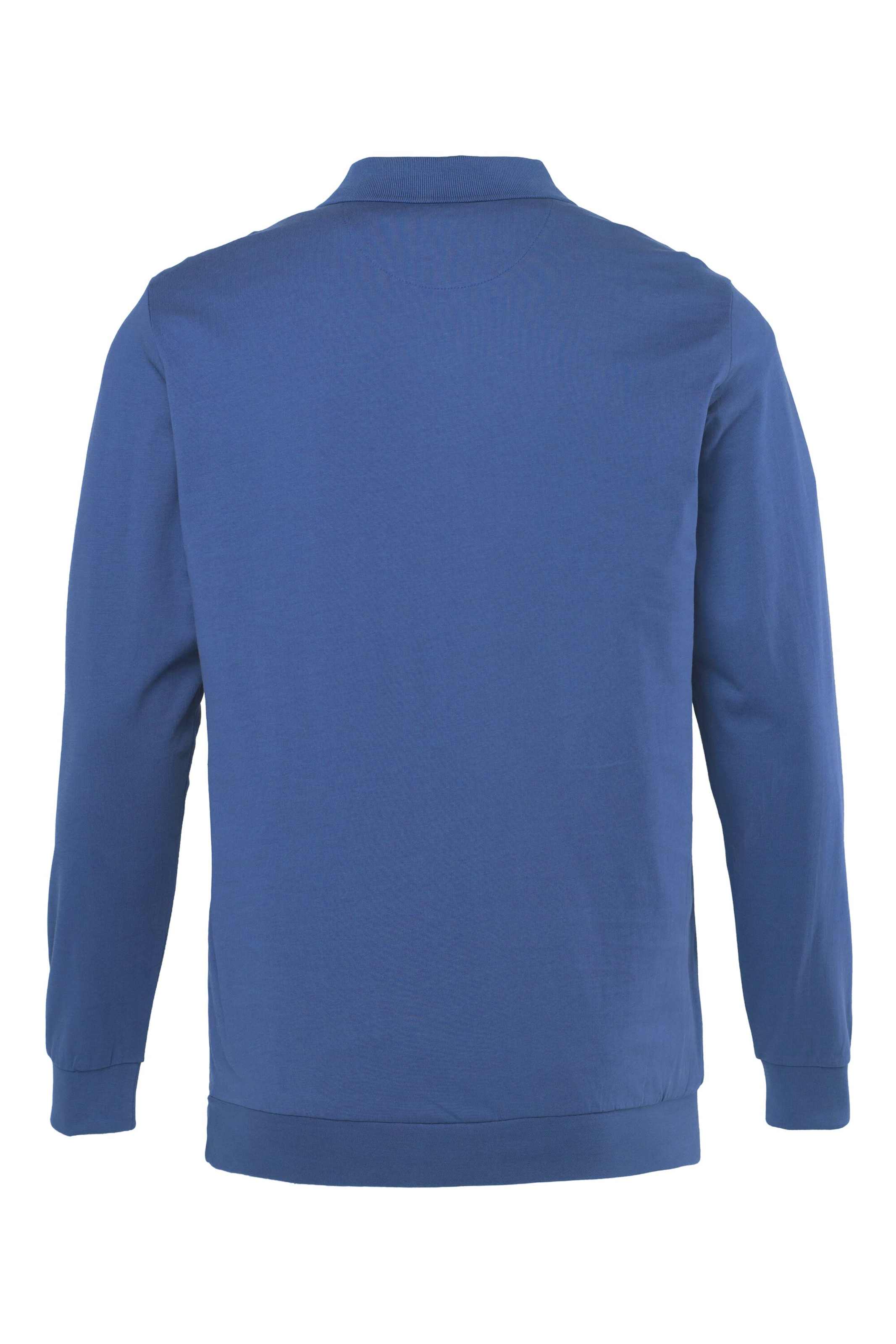 Men Plus Shirt in Blau