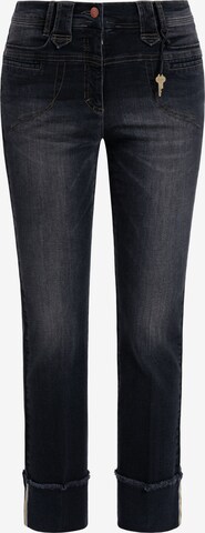 Recover Pants Jeans 'Alina' in Zwart: voorkant