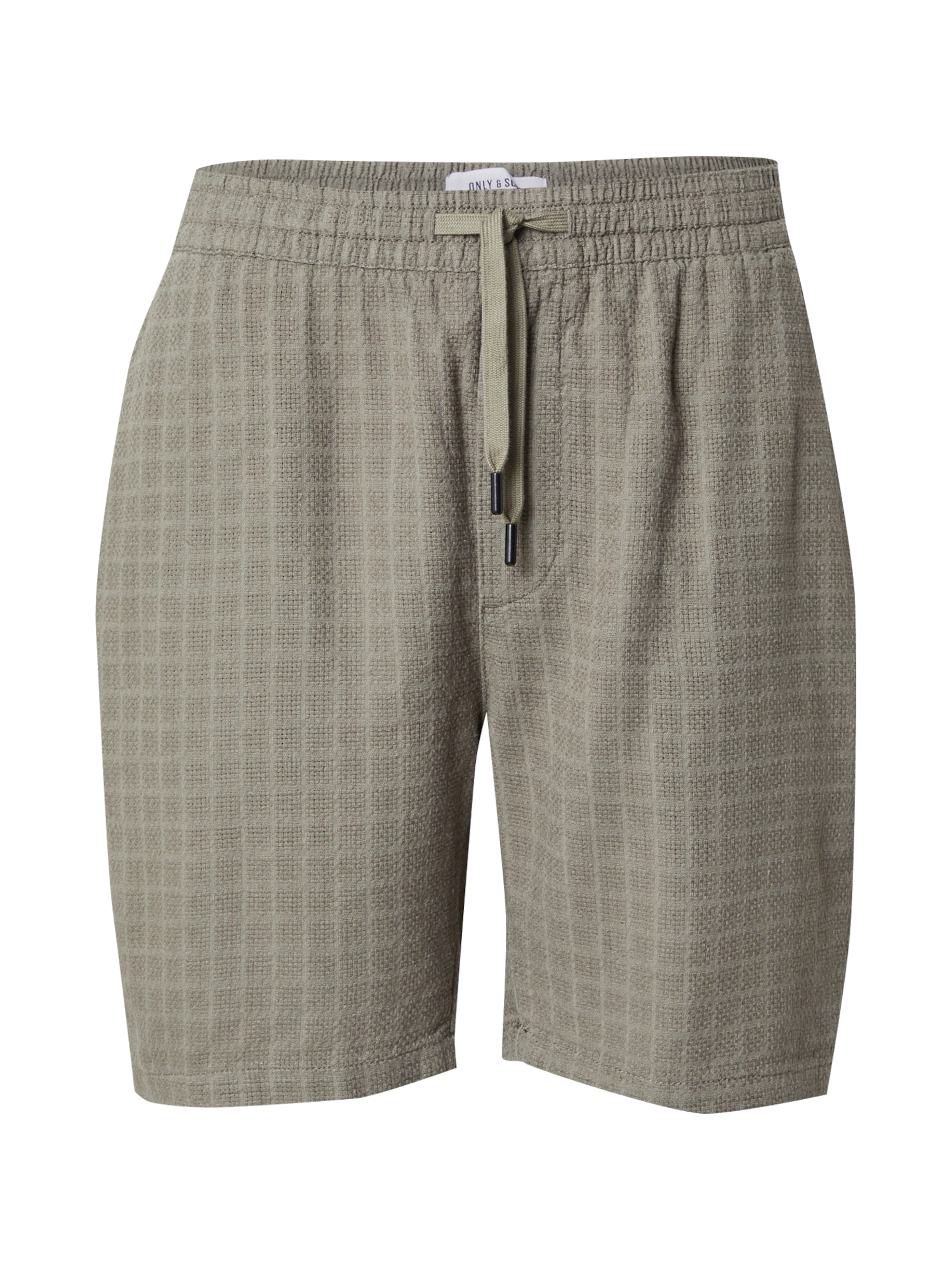 Only & Sons Regular Pants 'ONSTel' in Green: front