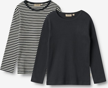 WHEAT T-Shirt (GOTS) in Schwarz: Vorderseite
