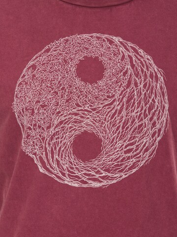 Life-Tree Shirt 'YinYang' in Red