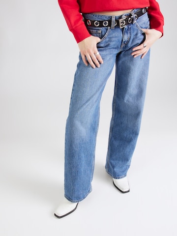 Loosefit Jean 'Superlow Loose' LEVI'S ® en bleu : devant