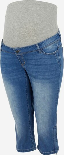 Mamalicious Curve Jean 'Pixie' en bleu denim, Vue avec produit