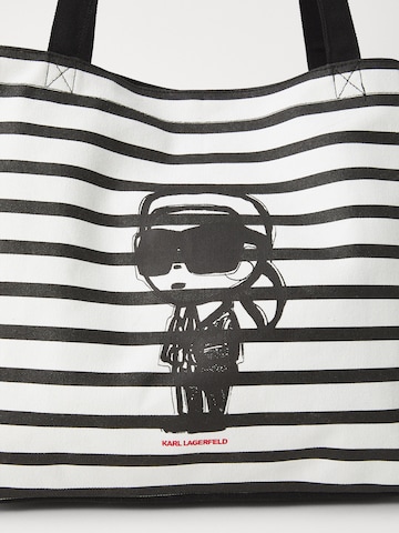 Karl Lagerfeld Nákupní taška 'IKON' – černá