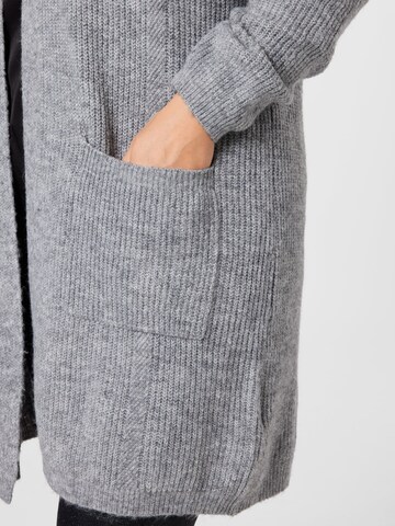 ABOUT YOU Curvy Knit Cardigan 'Sofia' in Grey