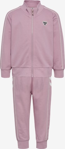 Hummel Jogginganzug in Pink: Vorderseite