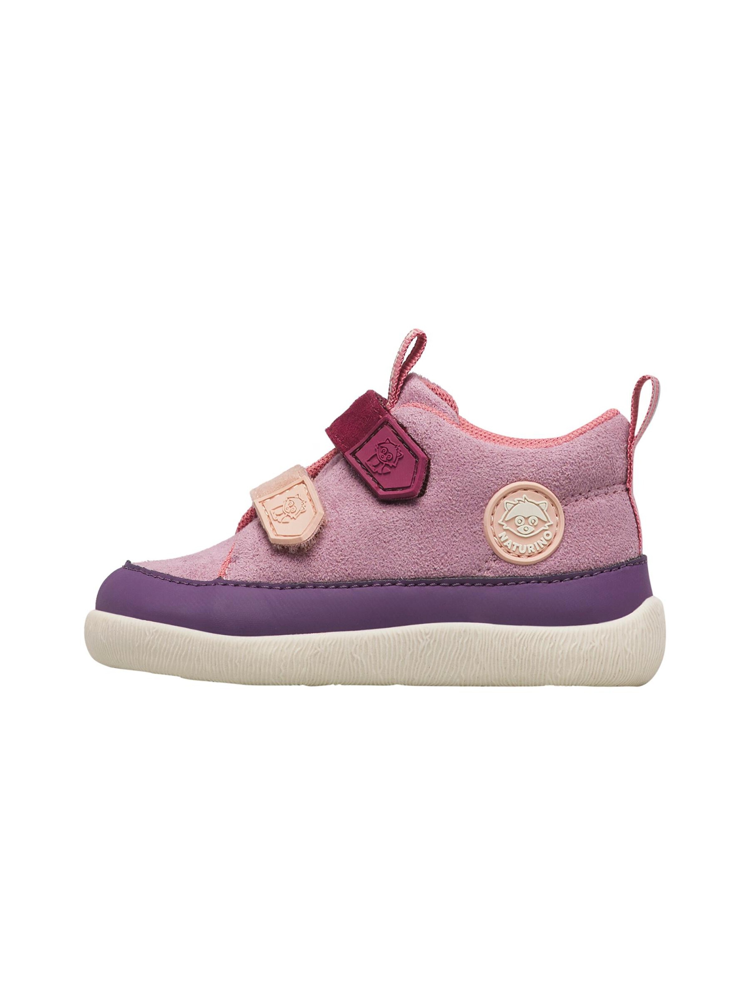 Baskets 'YOMPY HIGH VL.' NATURINO en violet : devant