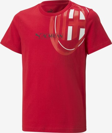 PUMA Funktionsshirt 'A.C. Milan' in Rot: predná strana