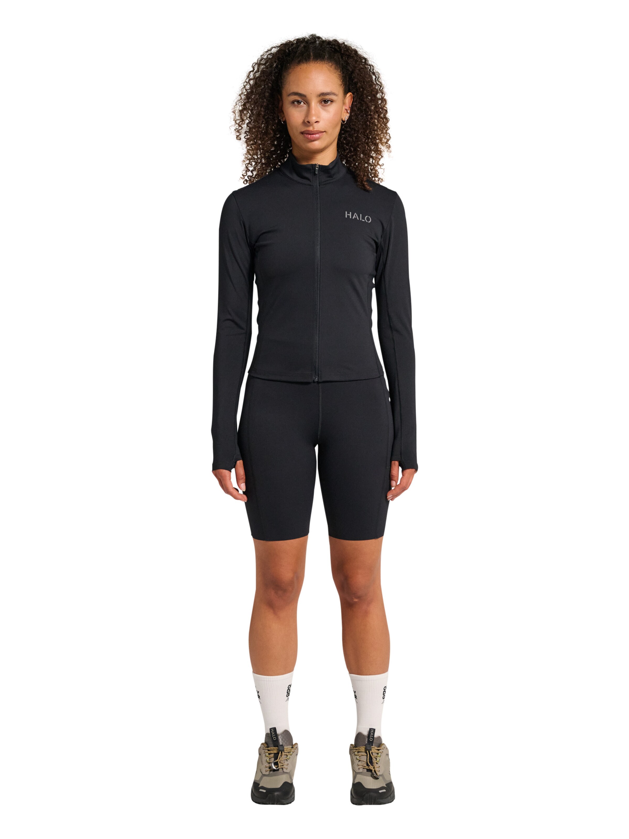 HALO Trainingsjack in Zwart