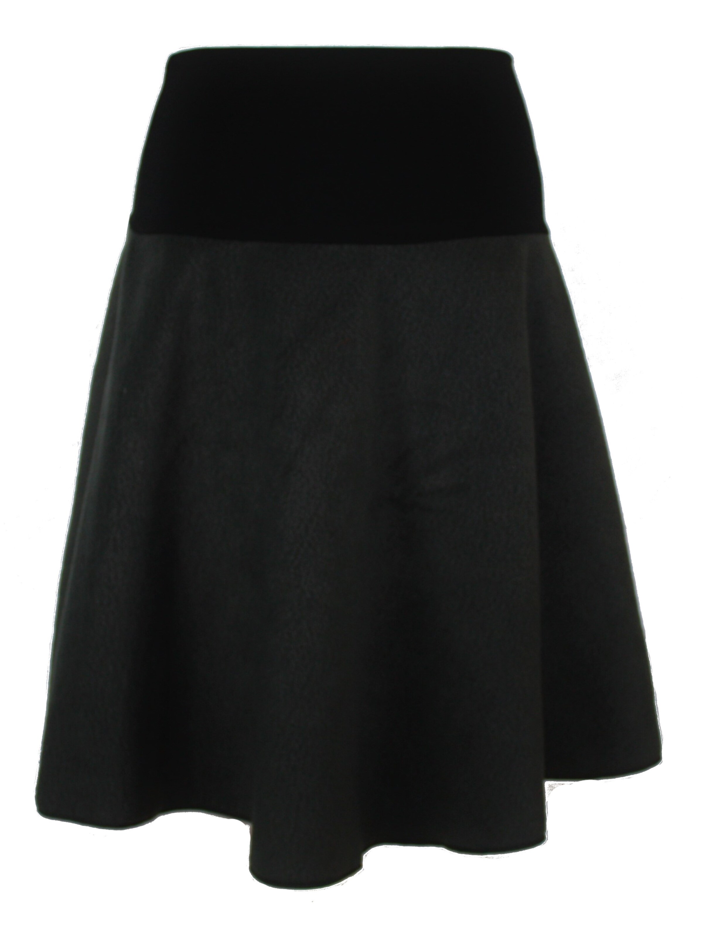 dunkle design Rock 'A-Linie Fleece'‌‌‌‌‌ in Grau: Vorderseite