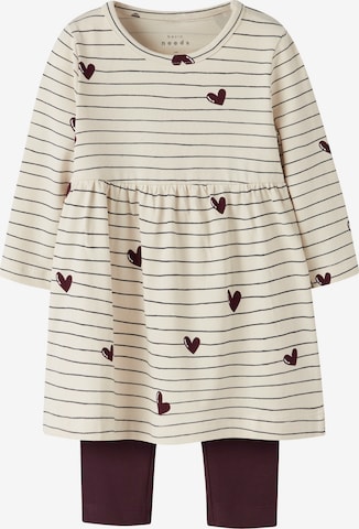 Set 'NBFVANDORA' di NAME IT in beige: frontale
