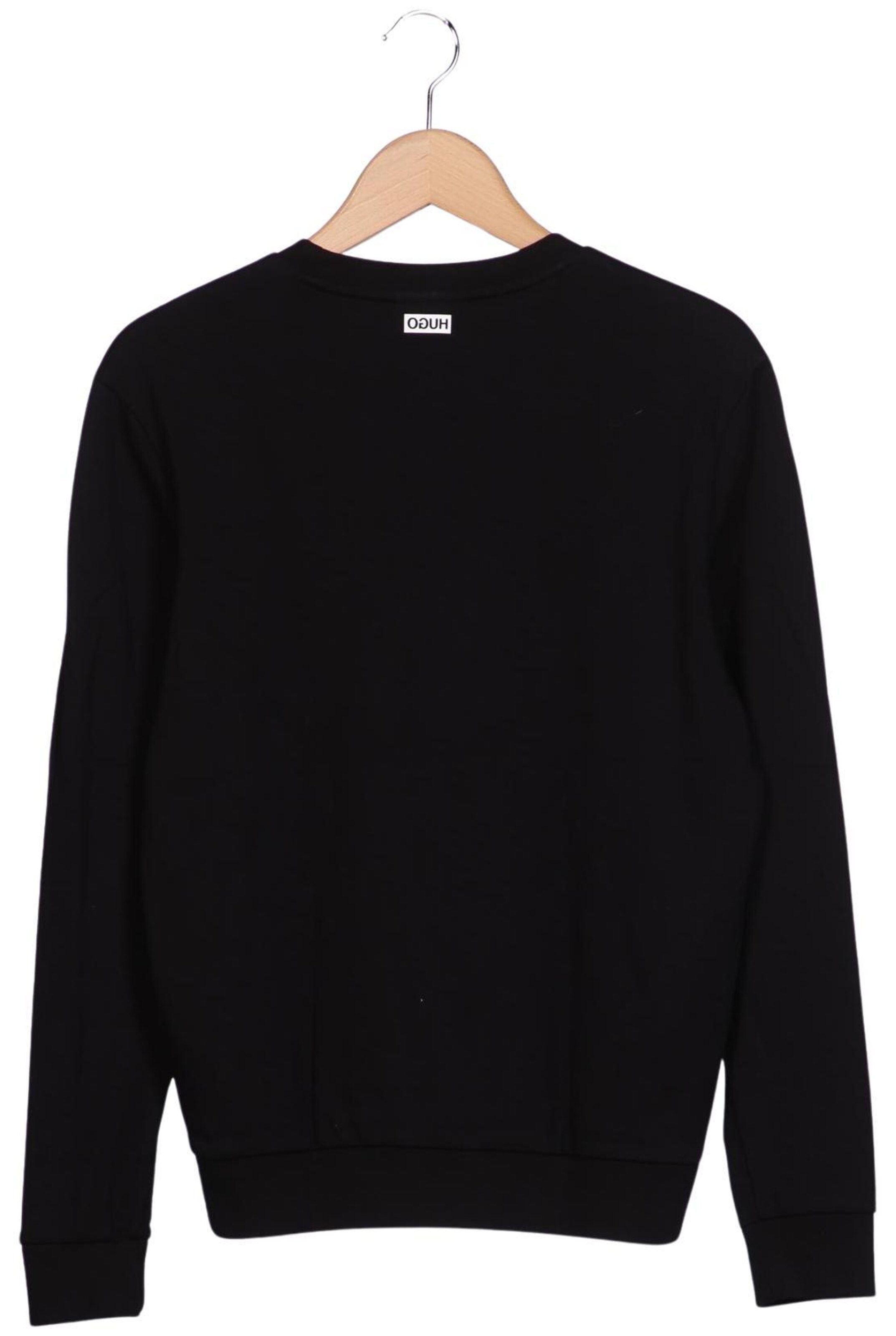 HUGO Sweatshirt & Zip-Up Hoodie in S in Black