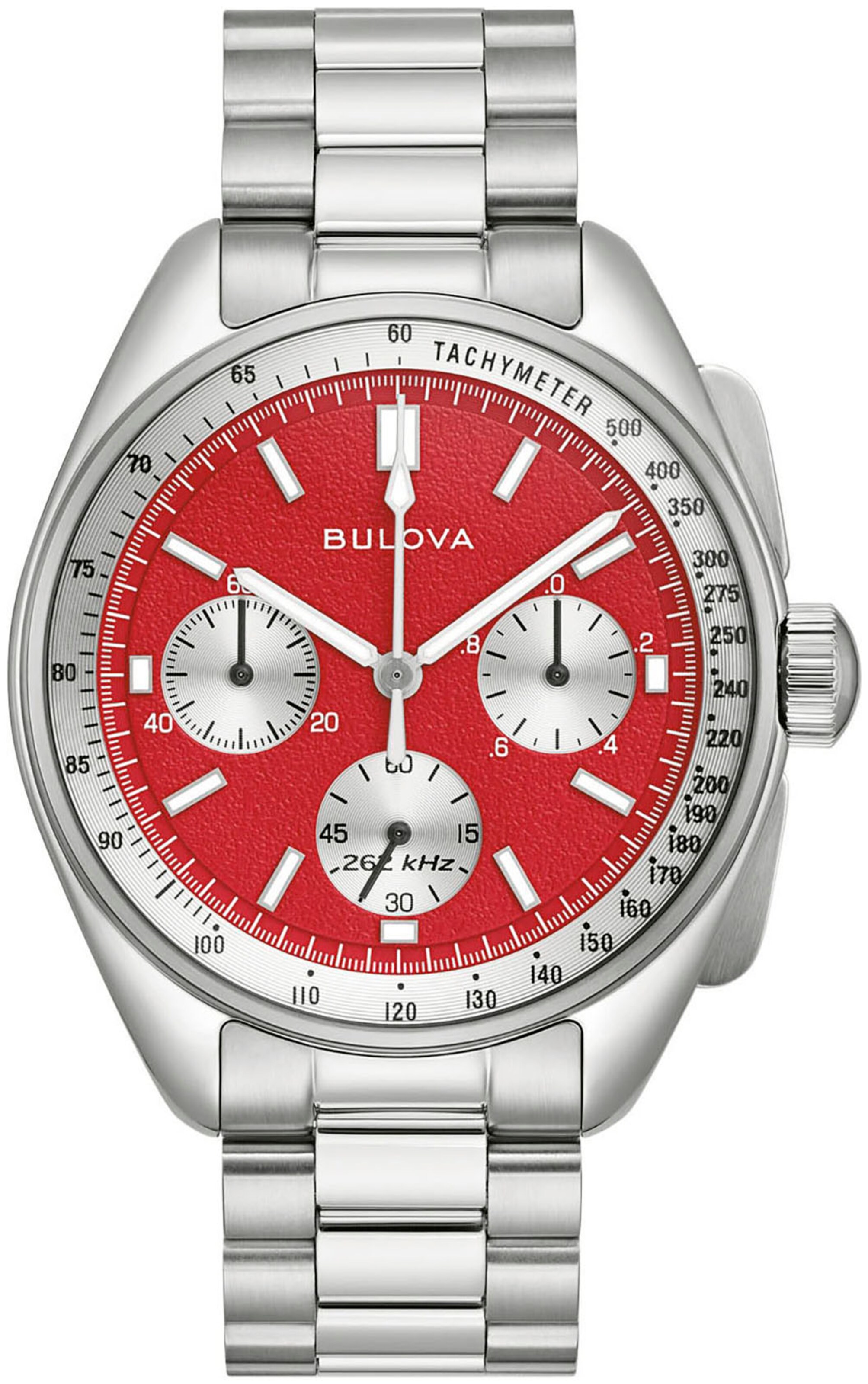 Bulova Uhr in Silber: Vorderseite