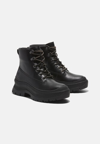 TIMBERLAND Schnürstiefelette in Schwarz