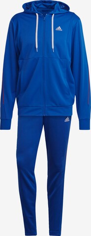 ADIDAS SPORTSWEAR Tracksuit 'Ribbed Aeroready' in Blue: front