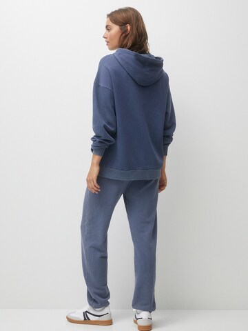 Pull&Bear Tapered Broek in Blauw