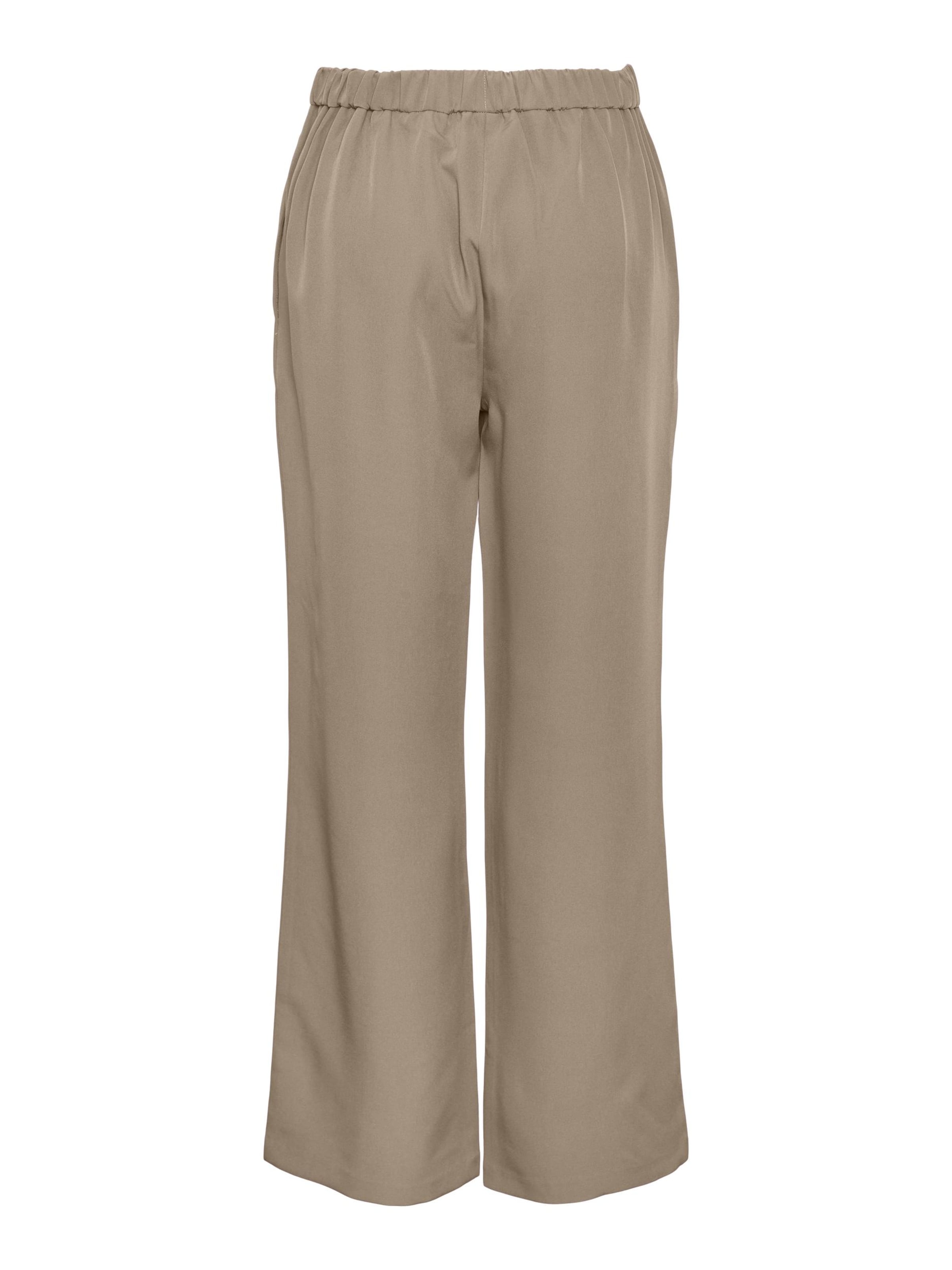 Wide leg Pantaloni 'Bozzy' di PIECES in beige