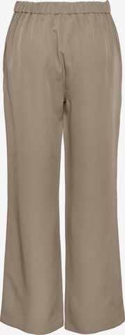 PIECES Wide Leg Hose 'Bozzy' in Beige