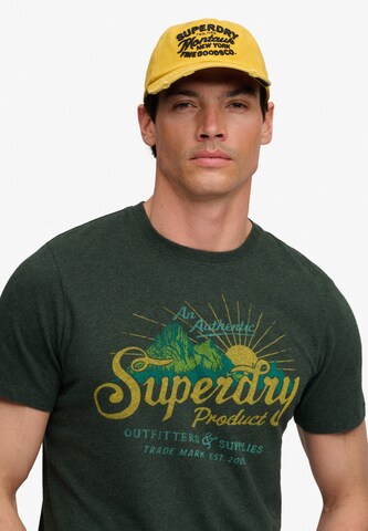 Superdry & Co Cap 'Vintage' in Yellow: front