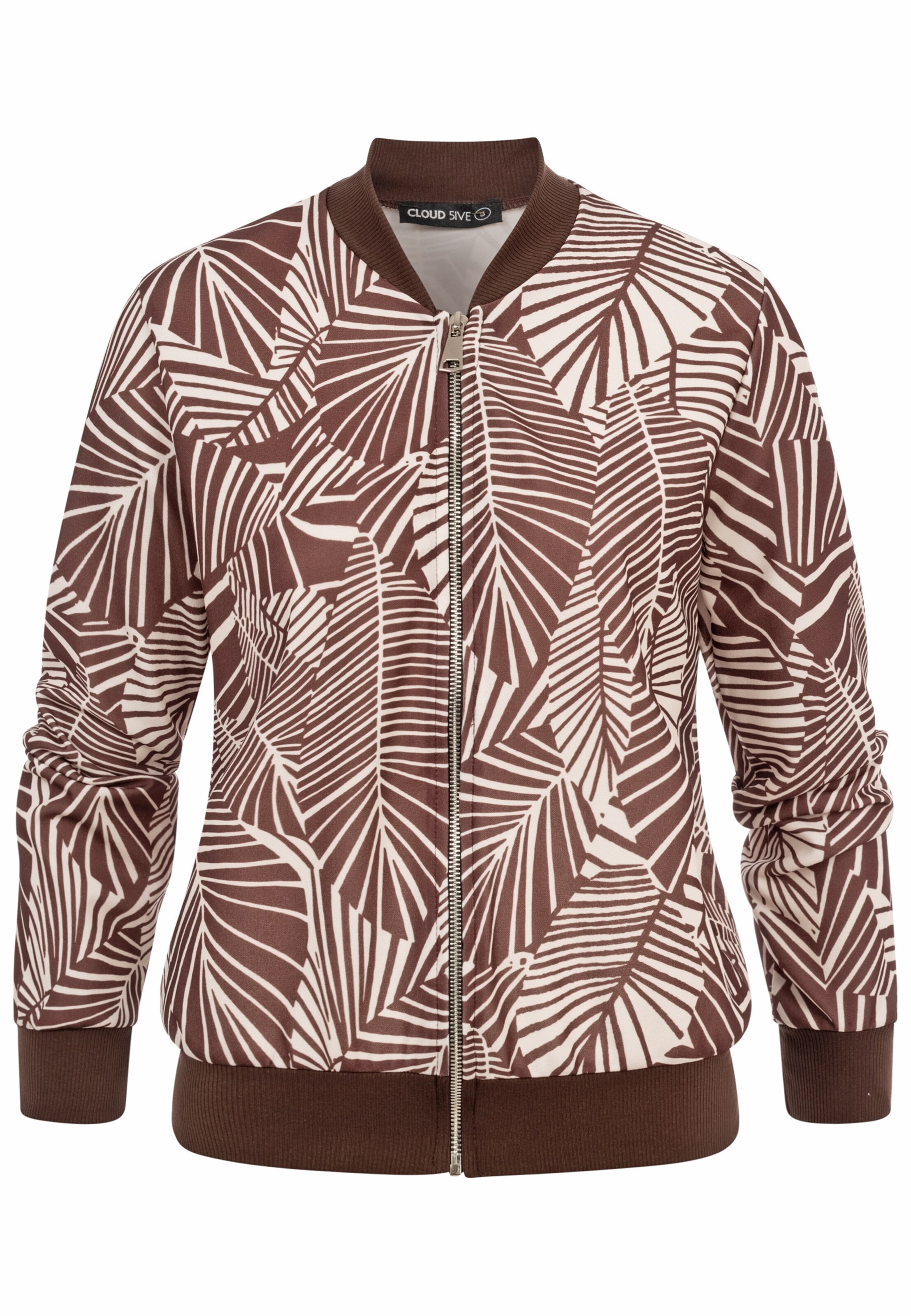 Cloud5ive Jacke in Braun: Vorderseite