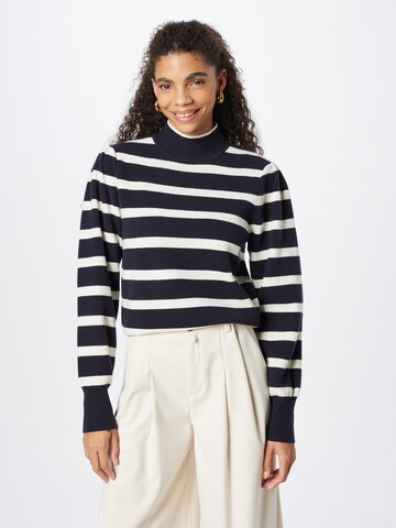 BOSS Pullover 'Fusila' in Blau: Vorderseite