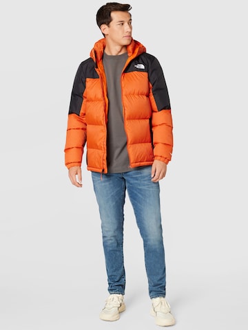 THE NORTH FACE Regular fit Μπουφάν πεζοπορίας 'Diablo' σε πορτοκαλί