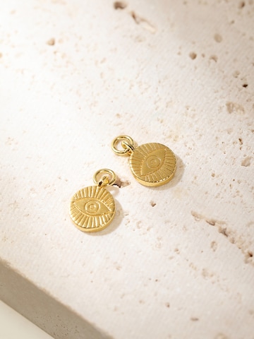 Hey Happiness Ohrringe 'Evil Eye'‌‌‌‌‌‌‌ in Gold