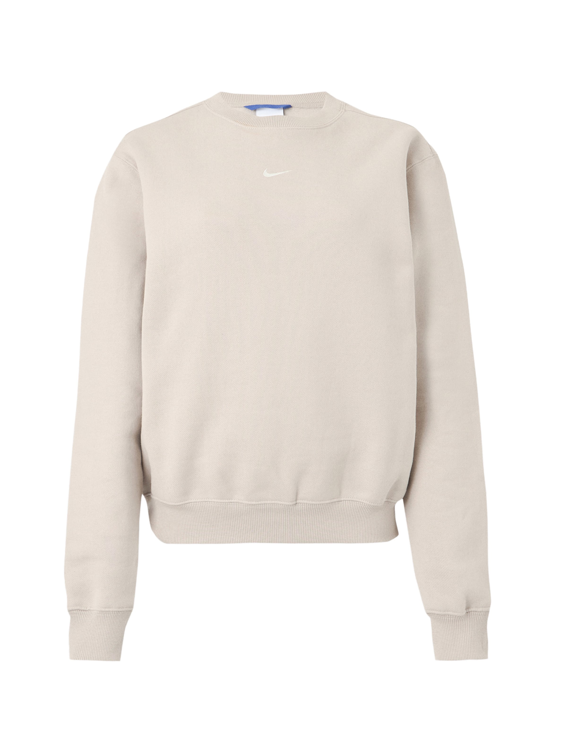 Bluză de molton de la Nike Sportswear pe bej: față