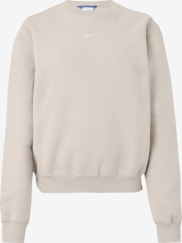 Nike Sportswear Tréning póló - bézs: elől