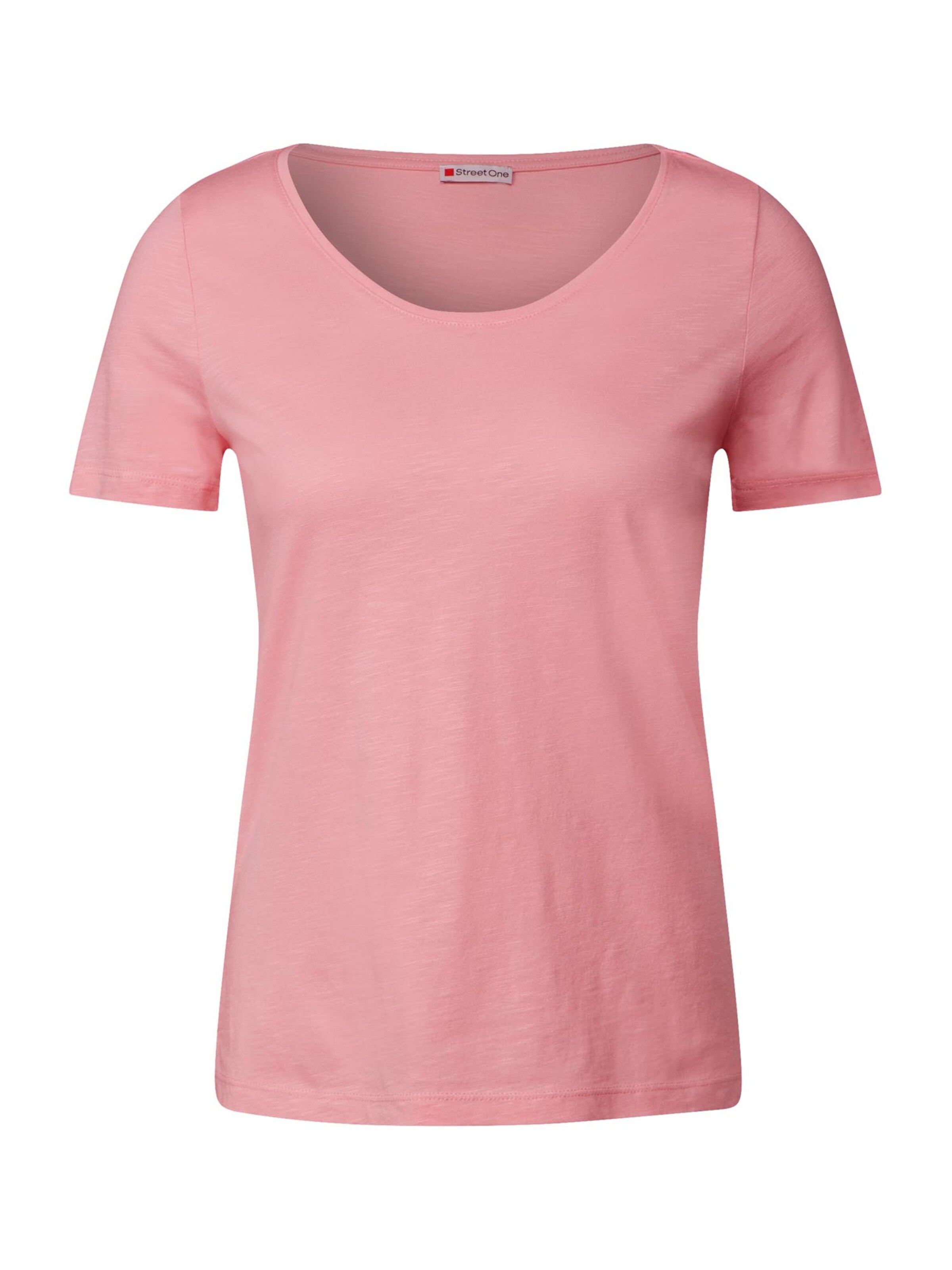 STREET ONE Μπλουζάκι 'Gerda' σε πορτοκαλί: μπροστά