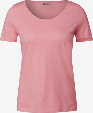 STREET ONE T-Shirt 'Gerda' in Orange: Vorderseite