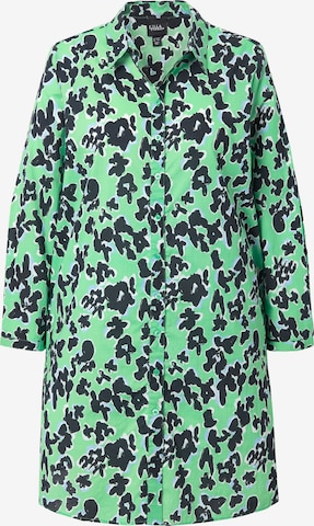 Ulla Popken Blouse in Groen: voorkant