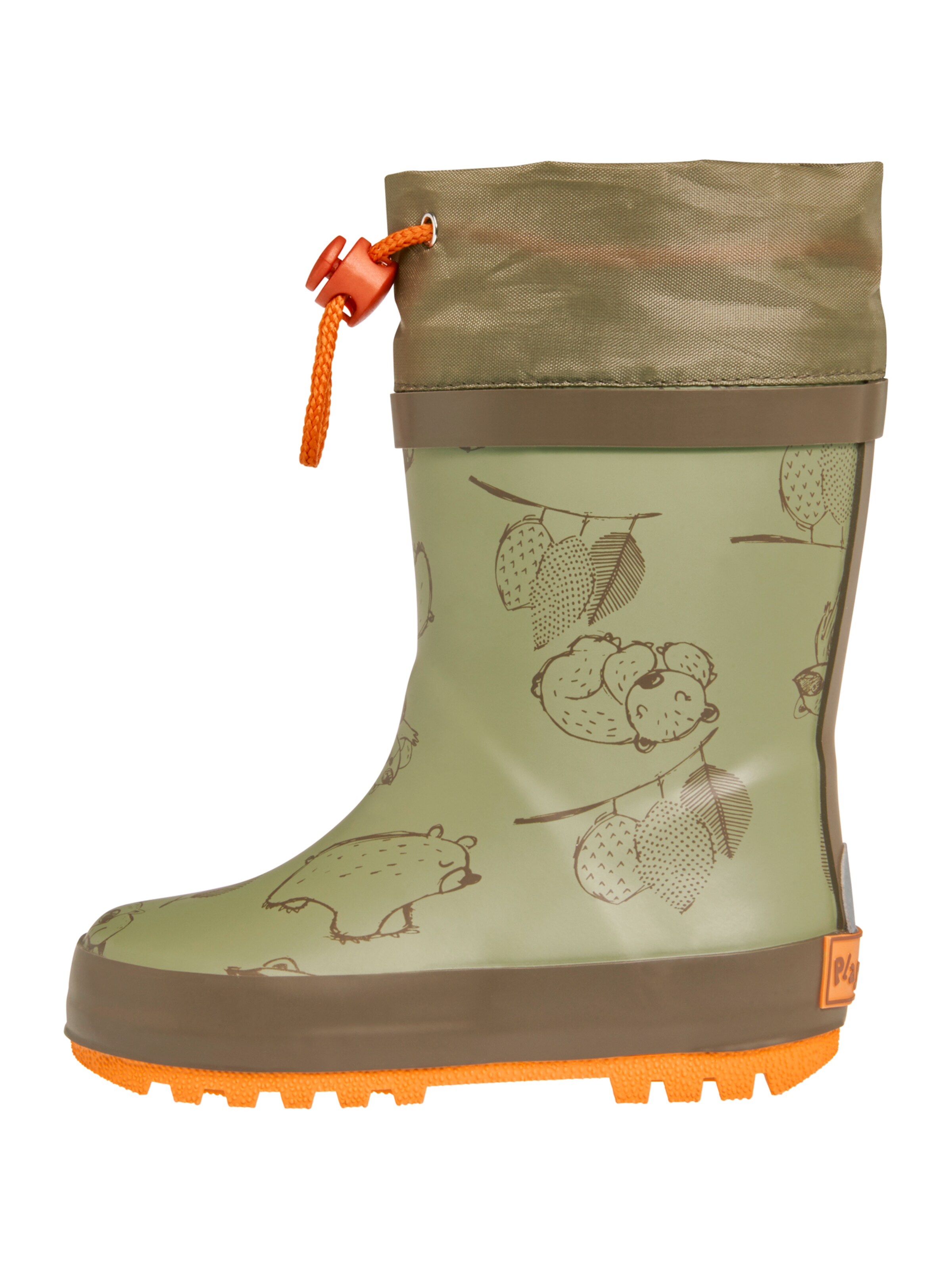 PLAYSHOES - Bota de borracha em verde