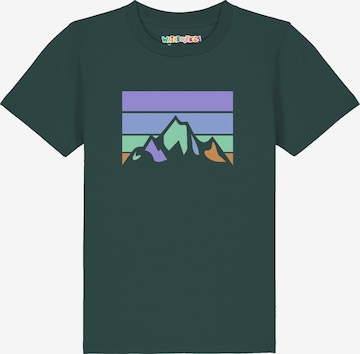 watabout.kids Shirt 'Landscape' in Groen: voorkant