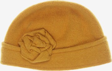 Seeberger Hat & Cap in One size in Yellow: front