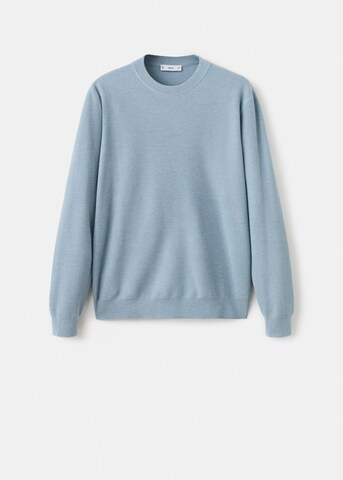 MANGO MAN Sweater 'Ten' in Blue