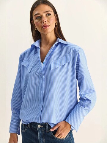 Bianco Lucci Hemden in Blau
