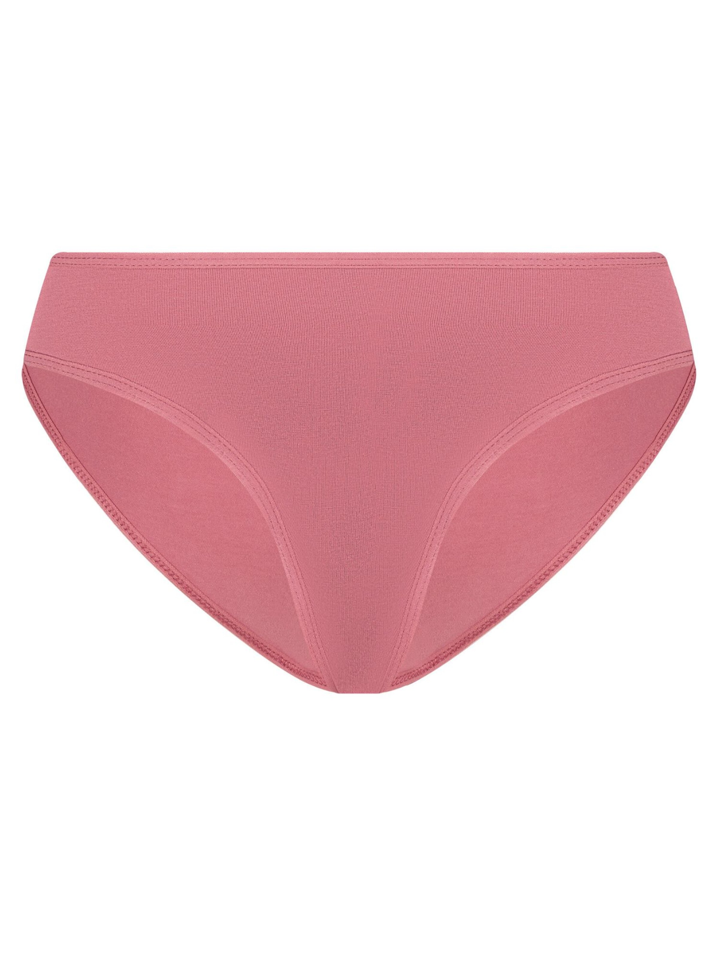 Albero Natur Slip 'Klassischer Bio-Baumwoll Damen Slip'‌‌‌‌‌ in Pink: Vorderseite